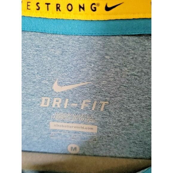 Nike Dri-FIT Element Livestrong Women's Size M Half Zip Long Sleeve Running Top - Picture 3 of 6